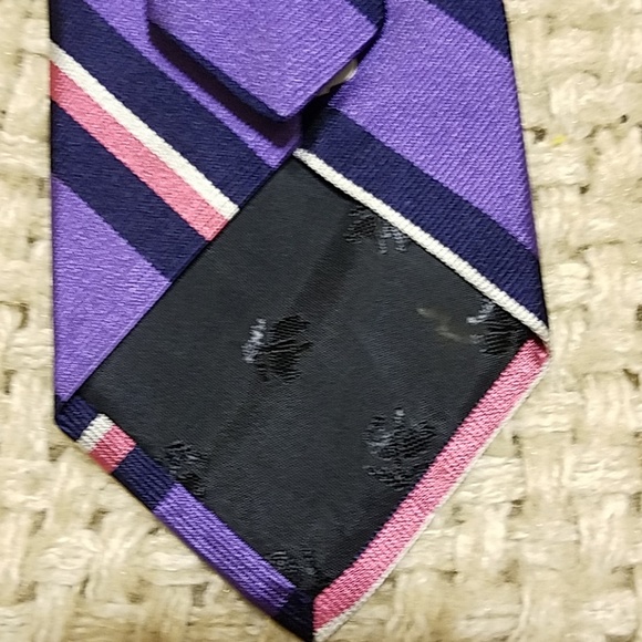 Brooks Brothers Purple StripeTie NWT - Picture 3 of 4